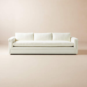 CEVA IVORY PERFORMANCE VELVET SOFA